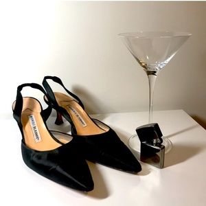 Manolo Blahnik Slingback Pumps